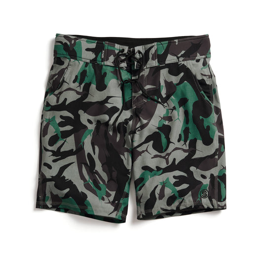 Frigate Camo First Mates Boardshorts