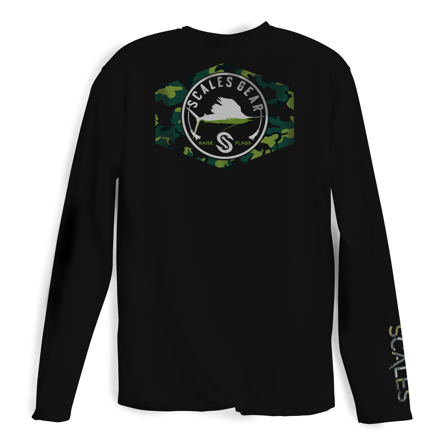 Sail Camo L/S Performance