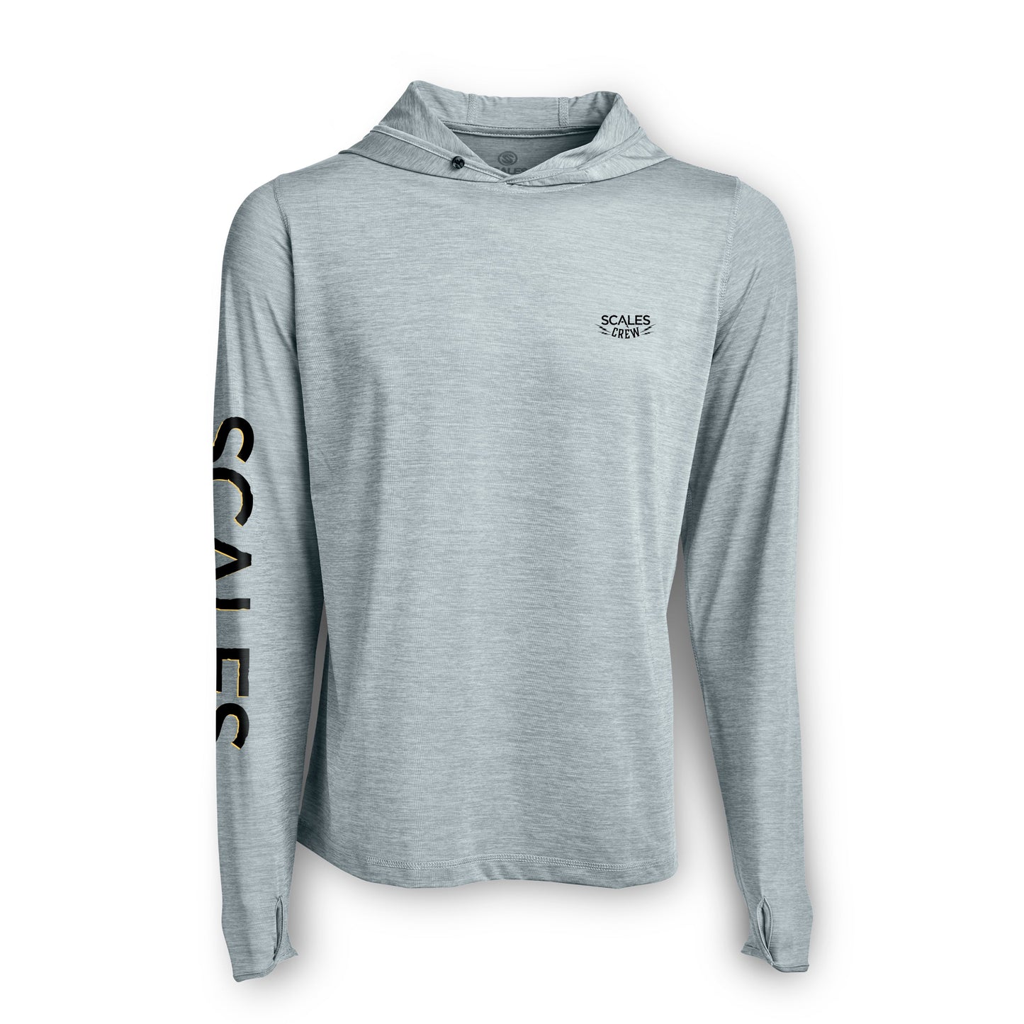 Blue Gold Hooded Active Performance