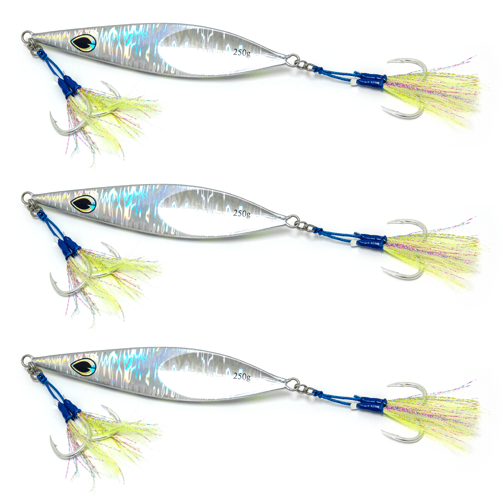 FSF Slow Pitch Jig Fat Boy 250gr. 3-Pack