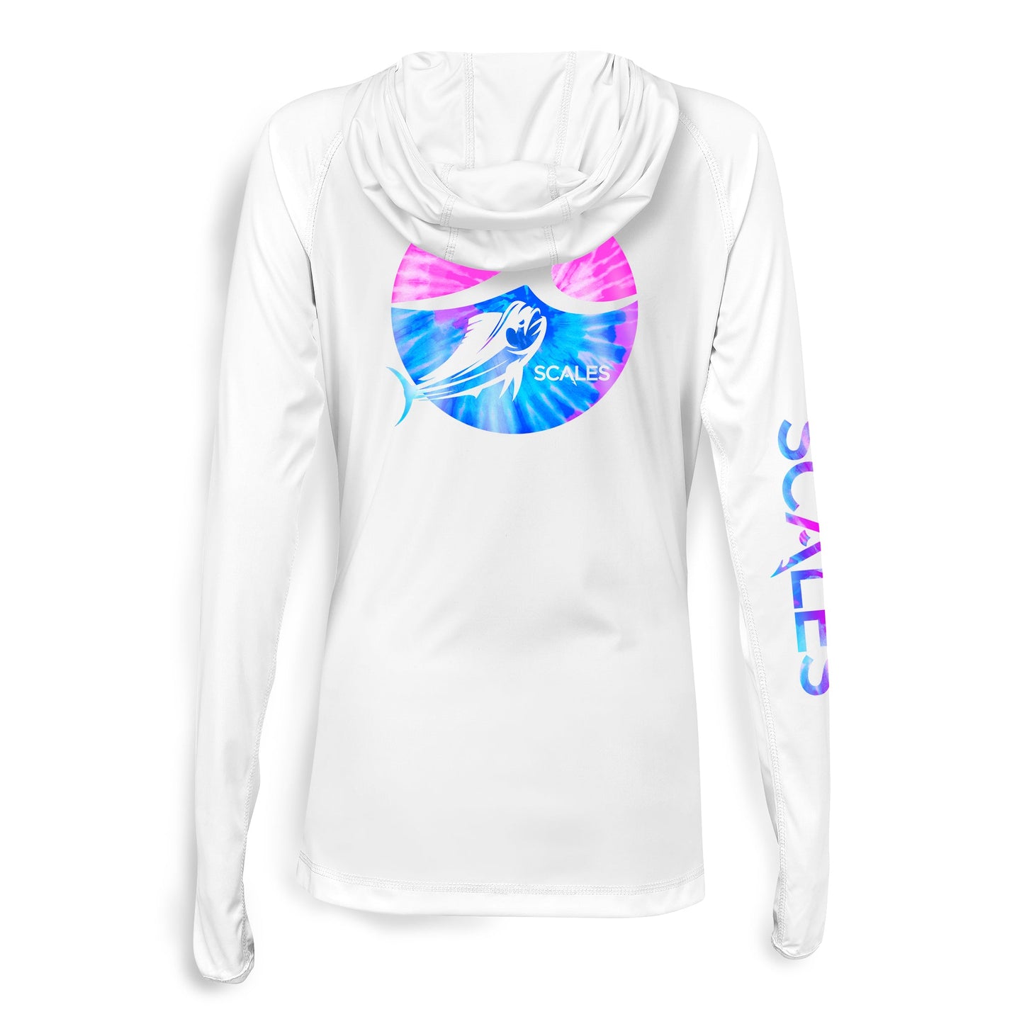 Tide Dye Flyer Womens Hooded Performance