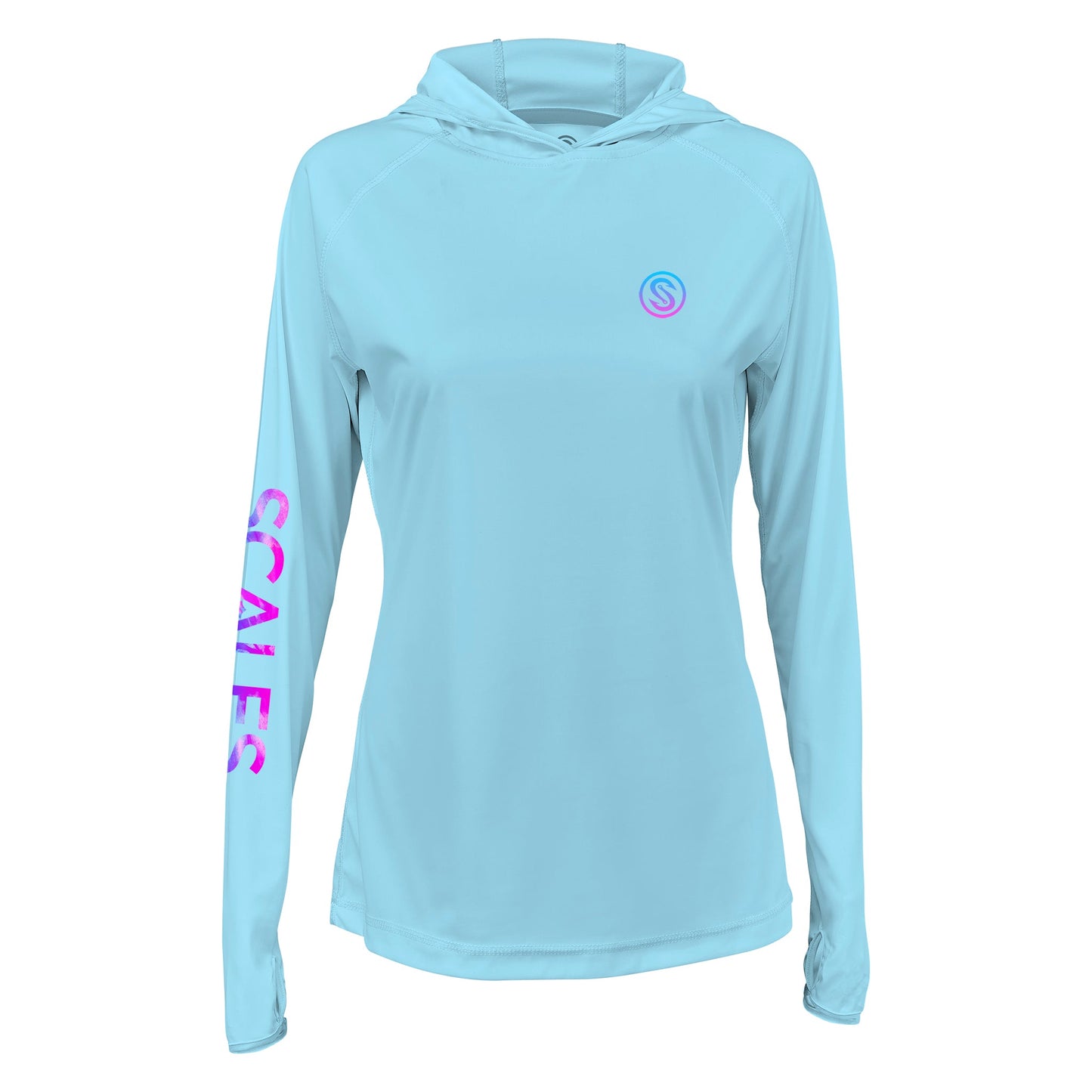 Tide Dye Flyer Womens Hooded Performance