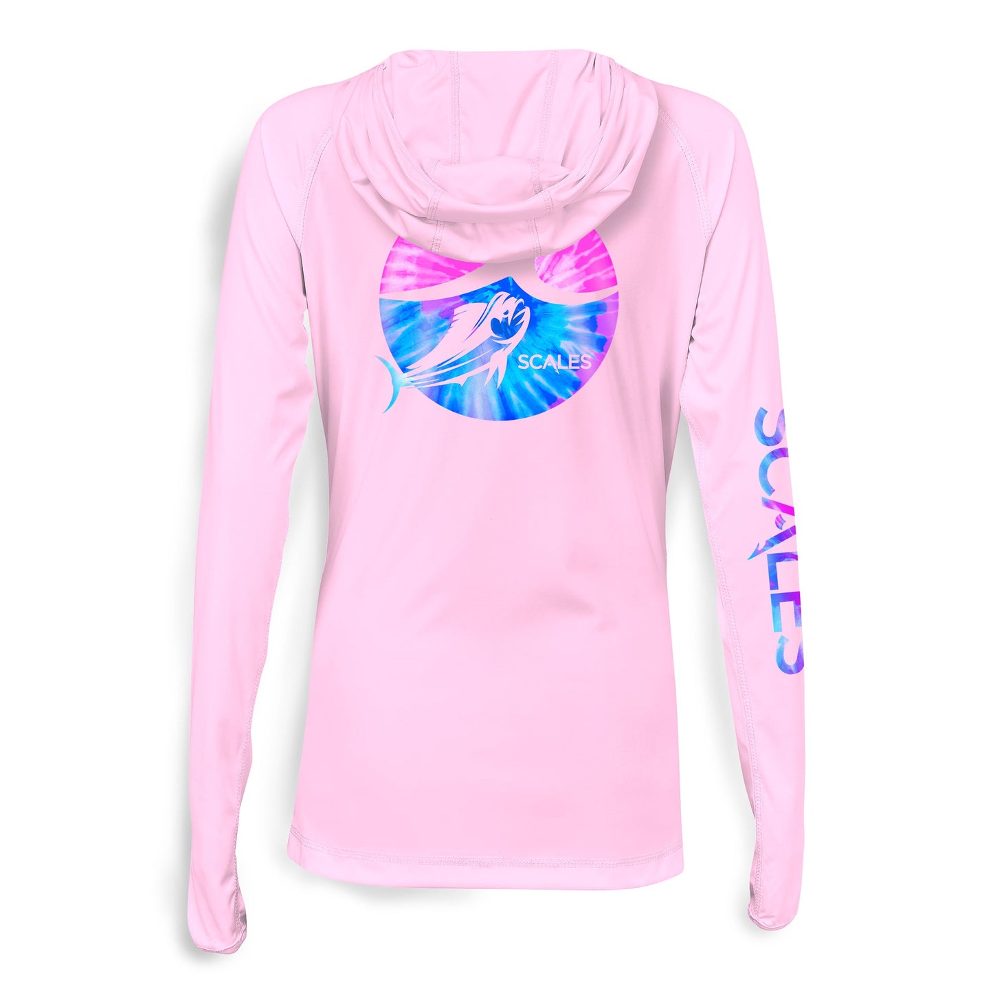 Tide Dye Flyer Womens Hooded Performance