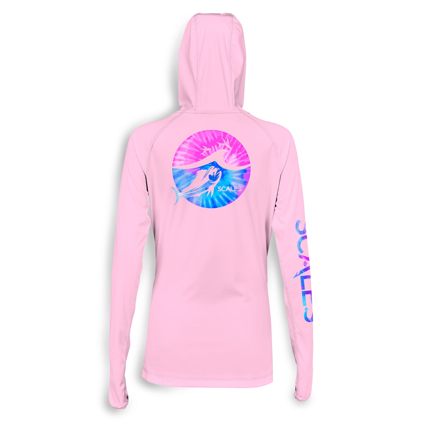Tide Dye Flyer Womens Hooded Performance