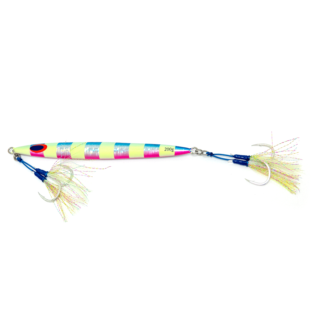 FSF Slow Pitch Jig Long 200gr. 3-pack