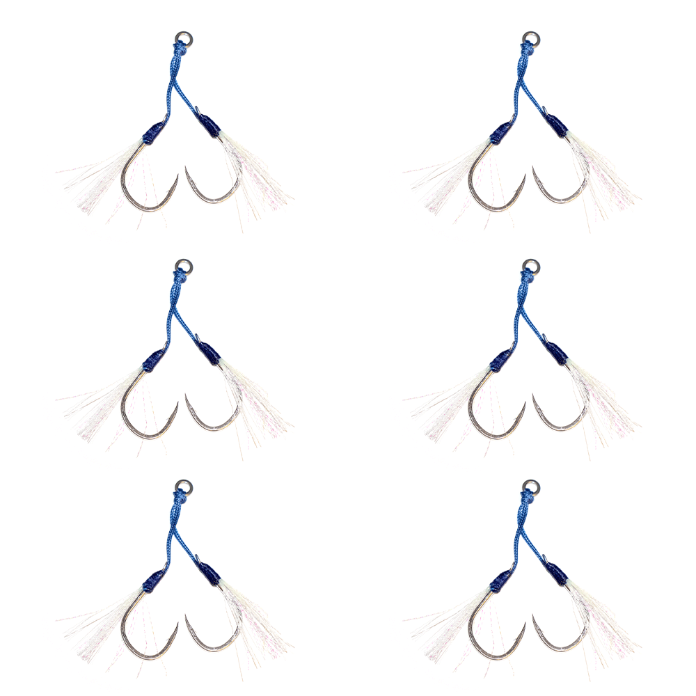 4/0 Assist Hooks – 6-Pack