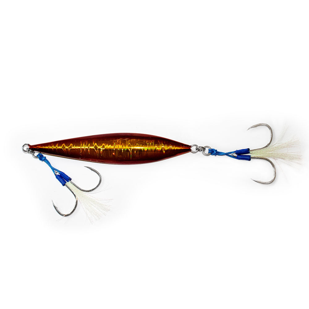 Slow Pitch Jig Fat Boy 250gr. Gold 3-Pack