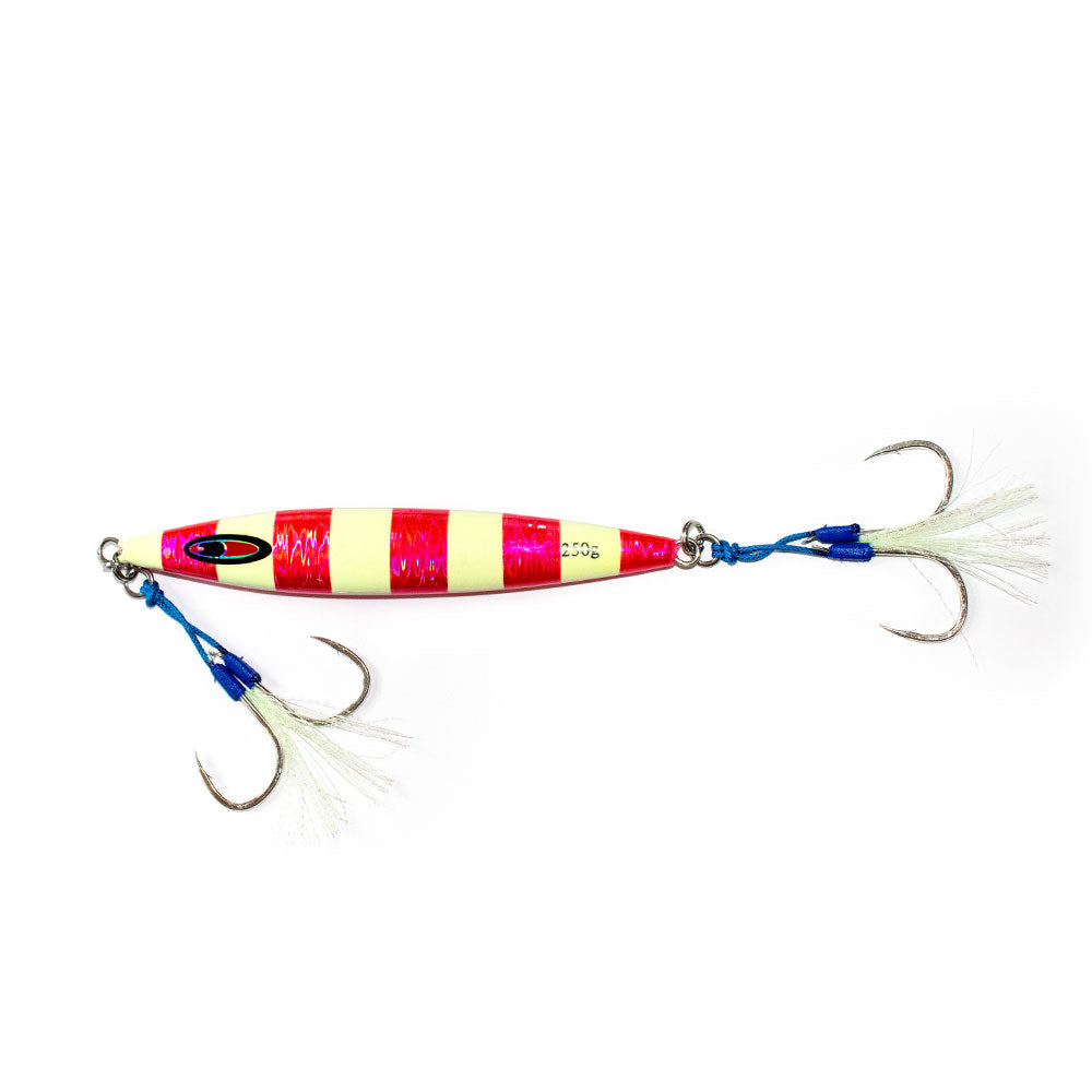 FSF Slow Pitch Jig Stub 250gr. Pink 3-pack
