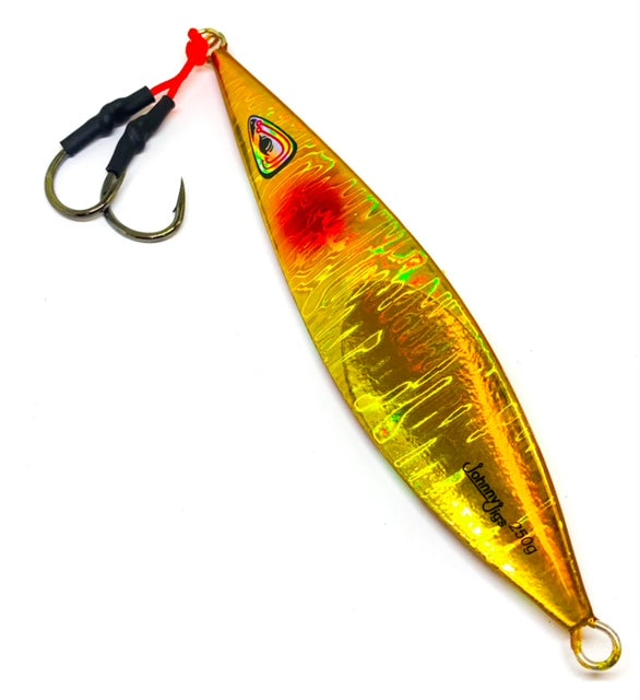 Super Sonic Gold/Red Slow Pitch Jig
