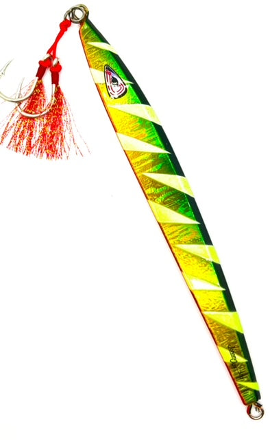Flatty Pumpkin Glow Slow Pitch Jig