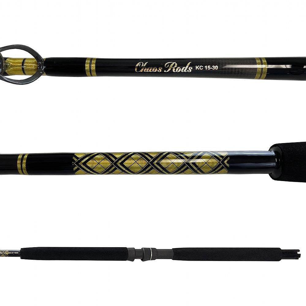 CHAOS KC Classic Series Live Bait Composite Rod | 15-30/ 7FT/ CHAOS Gold