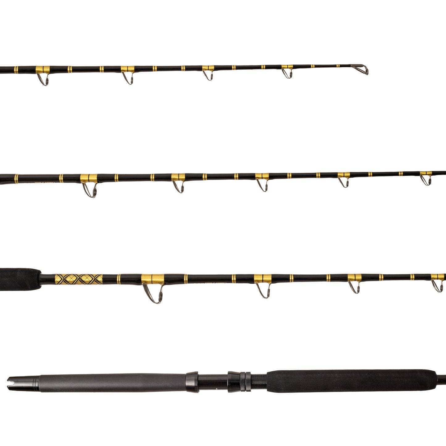 CHAOS ECL Classic Series Rod | 50-100/ Slick Butt/ 6FT/ CHAOS Gold