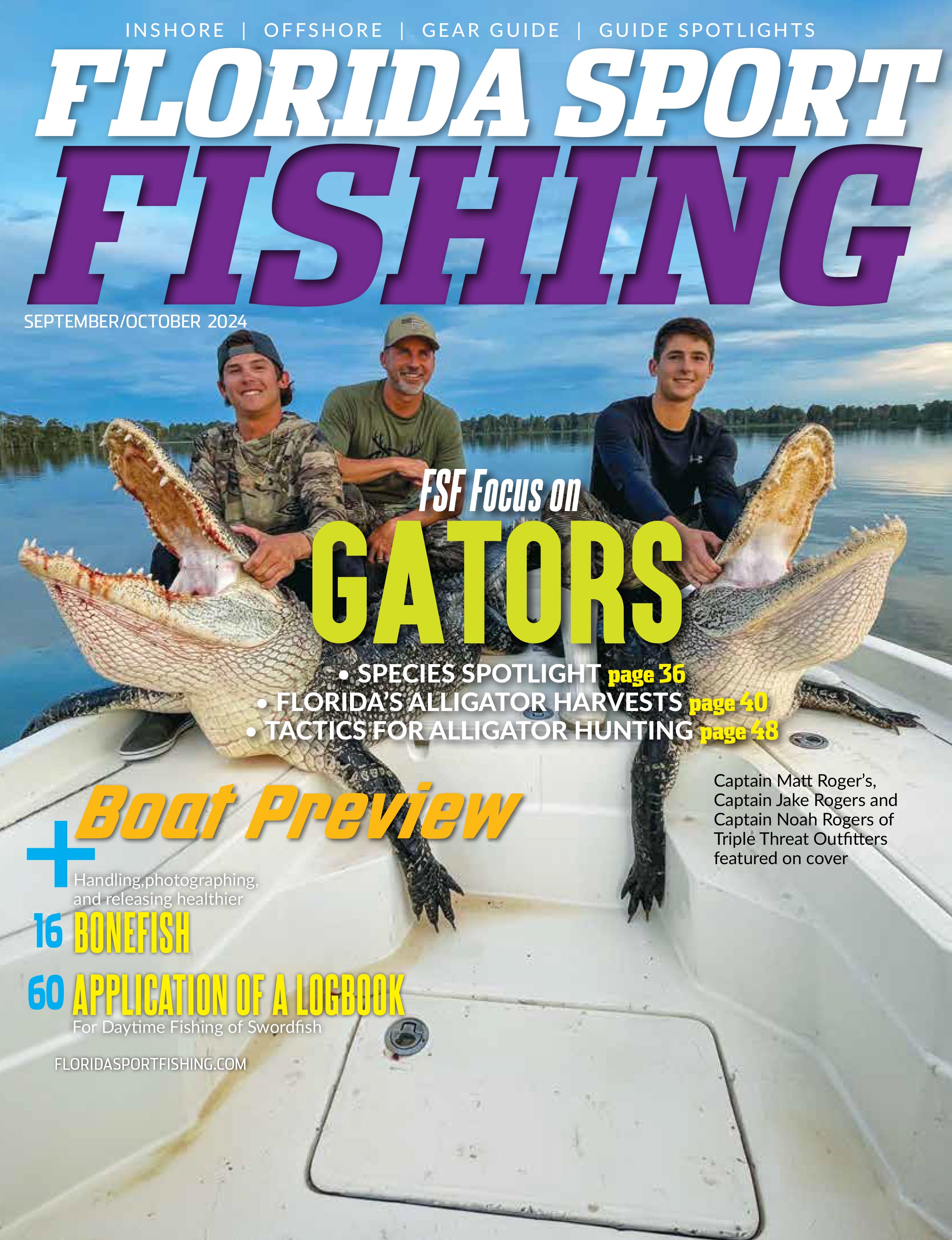 Volume 24 Issue 5 September / October 2024 – Florida Sport Fishing Gear