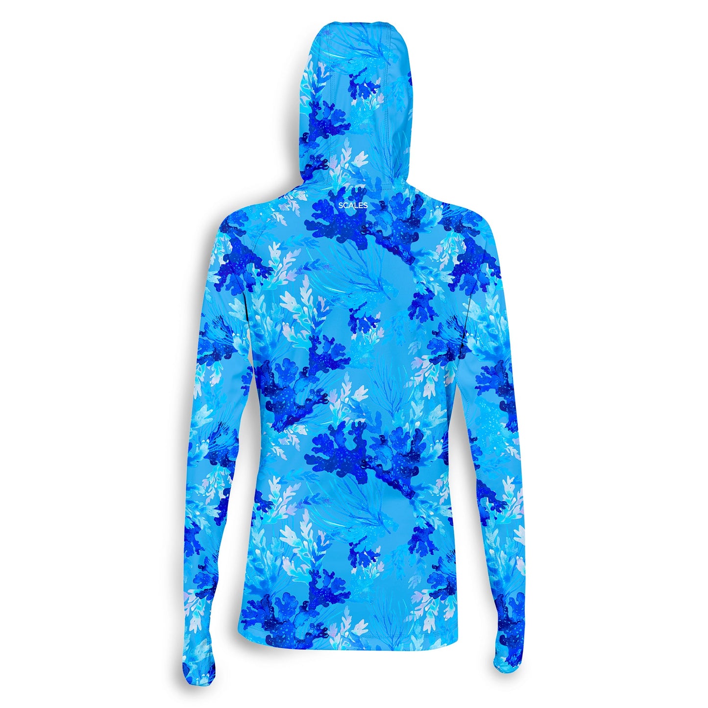 Coral Tropics Womens Hooded Performance