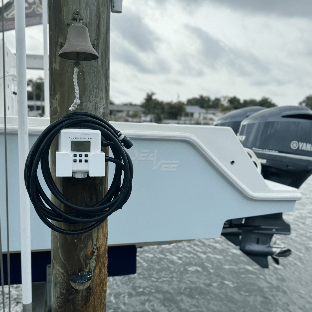 Automated Outboard Flushing System