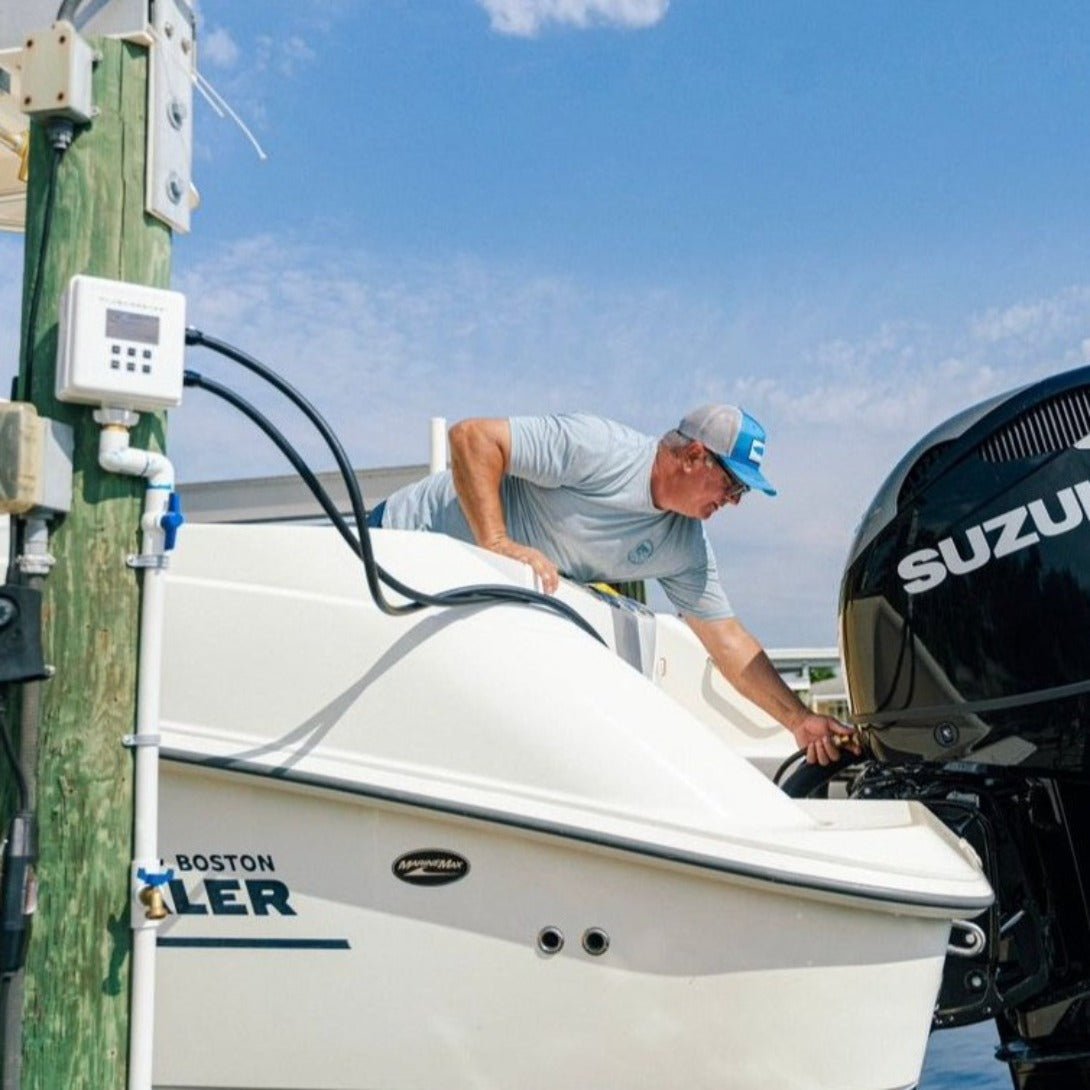 Automated Outboard Flushing System