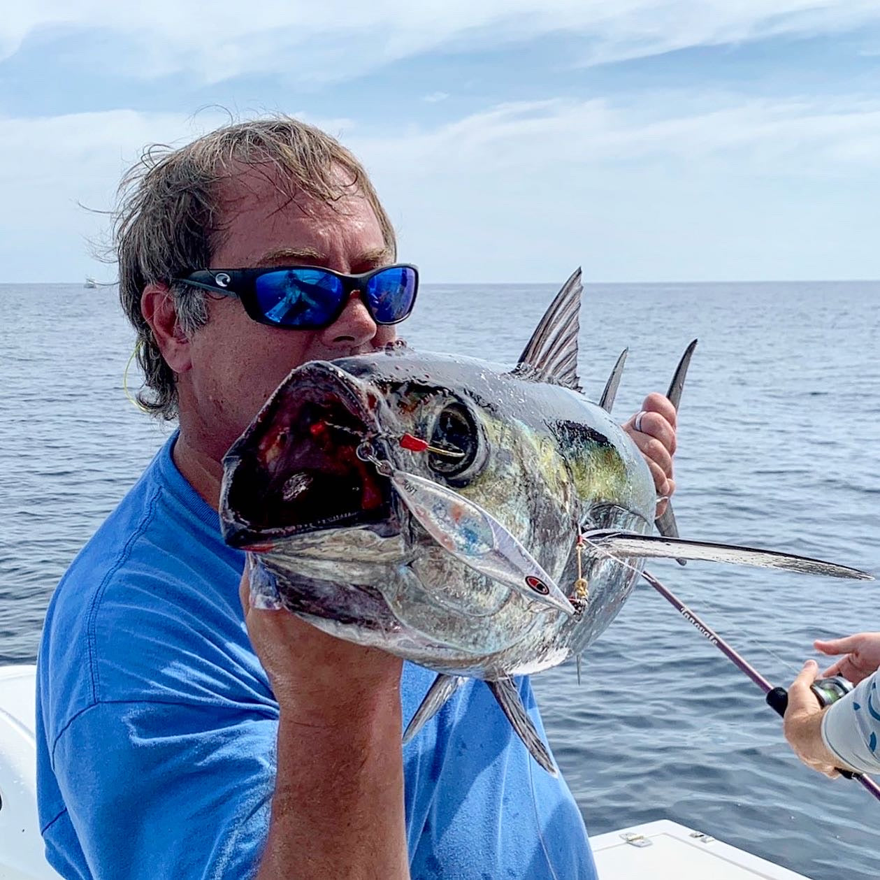 Super Sonic Silver/Glow Slow Pitch Jig