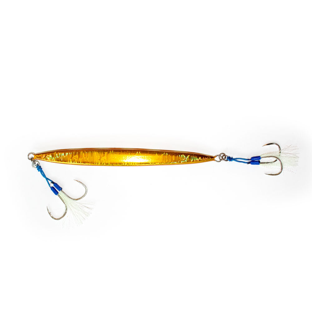 Slow Pitch Jig LONG 300gr. Gold 3-pack